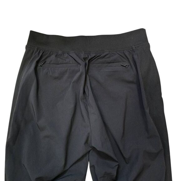 Athleta Brooklyn Ankle Pants Women's 4 Black Slash Pockets Pull On Chic Preppy - Picture 7 of 7